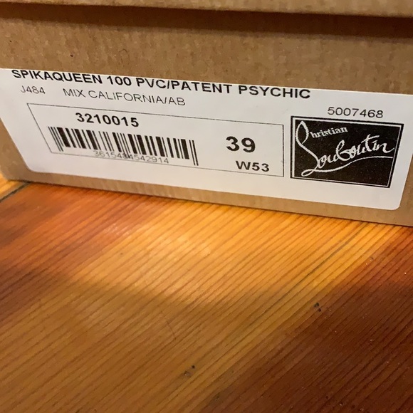 Christian Louboutin Spikaqueen Crystal Pump NIB size 39 - Picture 7 of 7